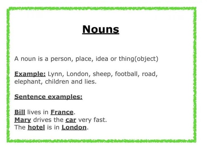 Nouns